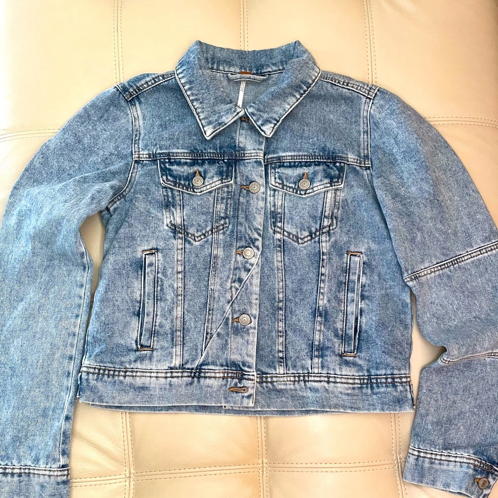 Free People Rumors Denim Jacket